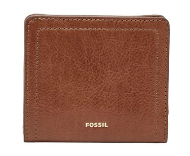 Fossil Brieftasche für Frauen Logan, Leder/Polyurethanbesatz Bifold braun 10,2 cm x 2,5 cm B x 8,9 cm H SL7829200 im Sale